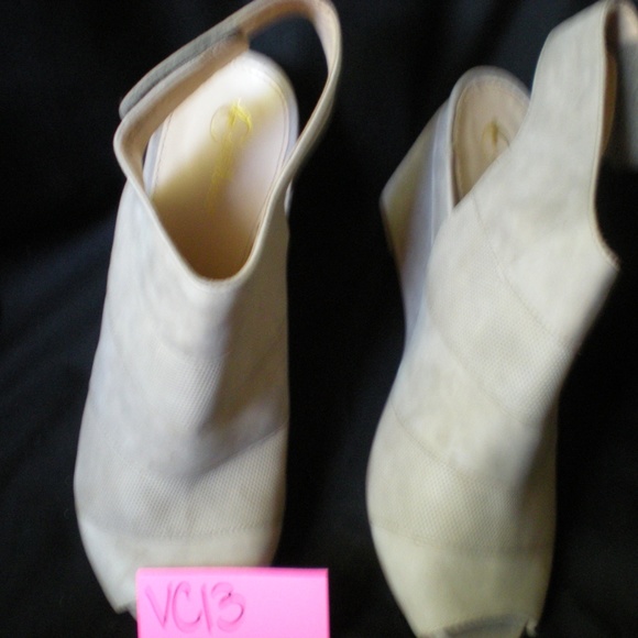 Earthies Womens Open Toe Slingbacks - Taupe Wedge - Picture 4 of 6